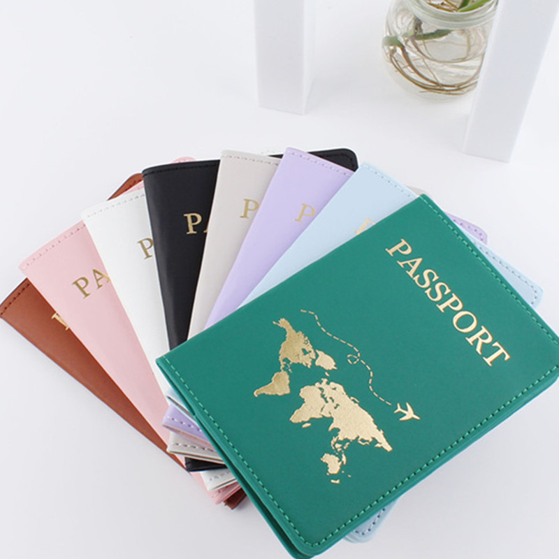 1PCS PU หนังแผนที่หนังสือเดินท - Travel Accessories Wallet บทวิจารณ์และราคา