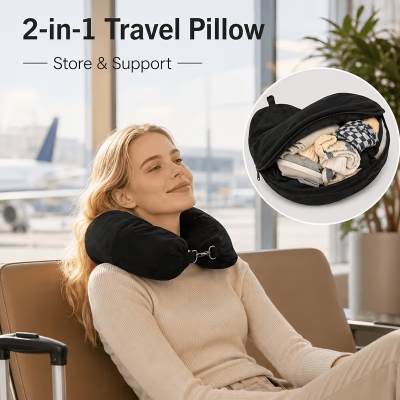 1 ชุดปลอกหมอนรูปตัวยู สามารถใส - Travel Accessories India บทวิจารณ์และราคา