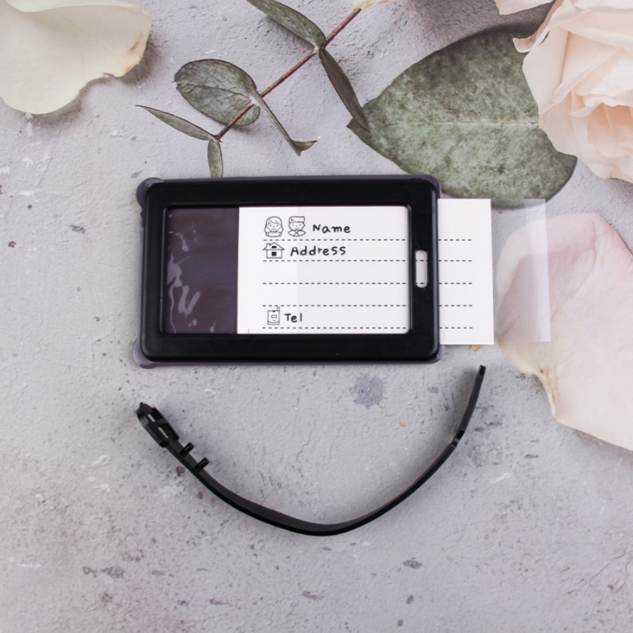 Soft PVC กระเป๋าแท็กเครื่องบิน - Travel Accessories India บทวิจารณ์และราคา