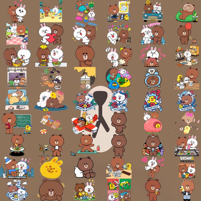สติกเกอร์ตกแต่งลายอนิเมะ LINE  - Luggage Cover Protector บทวิจารณ์และราคา
